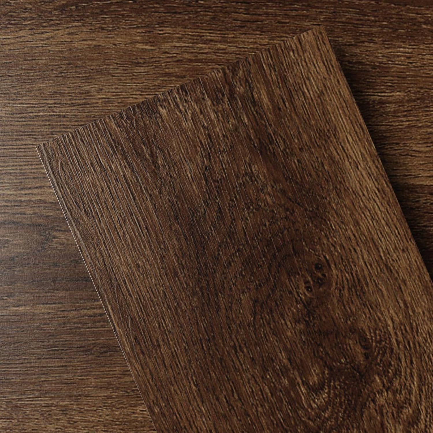 Peel and Stick Floor Tile,36-Pack 54 Sq.Ft,Vinyl Wood Planks, IPA, Rigid Surface Hard Core Easy DIY Self-Adhesive Flooring 54Sq.Feet / 36 Planks IPA