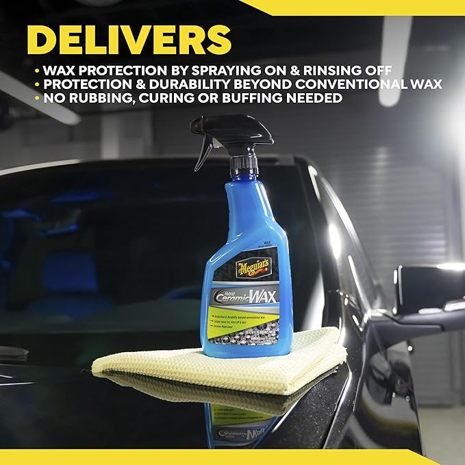 Meguiar's Hybrid Ceramic Wax Spray 6 Pack 156 oz Cera para Autos miniatura 8