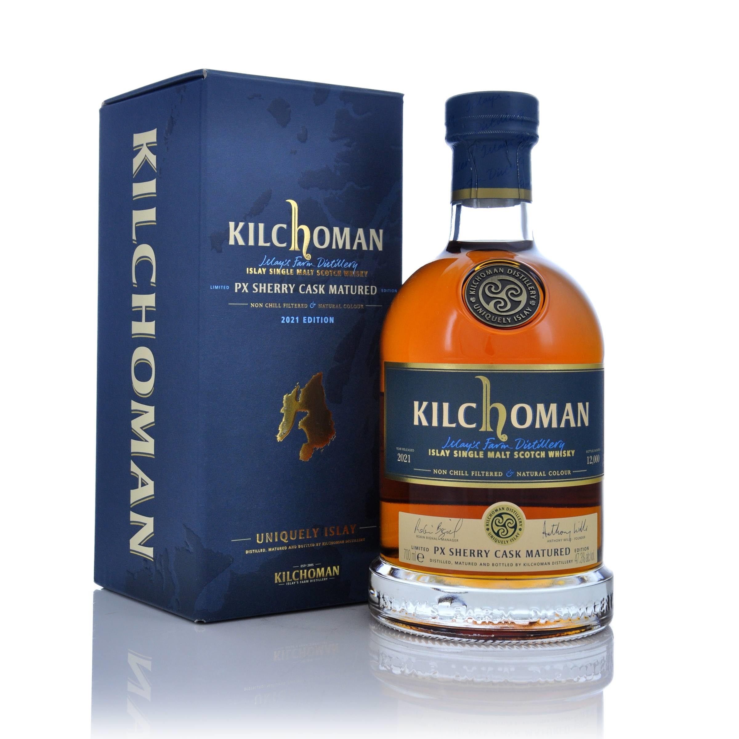 Kilchoman PX Sherry Cask Matured Islay Single Malt Scotch Whisky