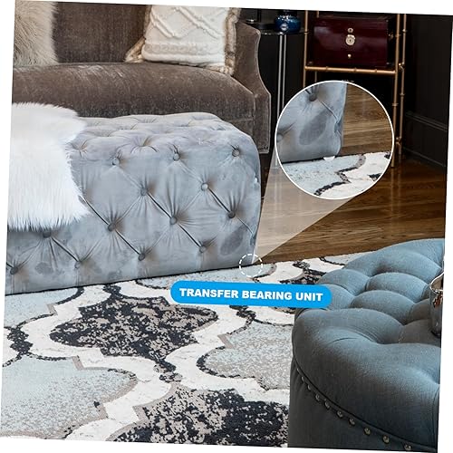 Miniatura 3 de SOLUSTRE Rodamiento de transferencia de rueda 6 uds. Rodamientos de bolas de ruedas de rotación, rodillo de transferencia de rodillos de tornillo,