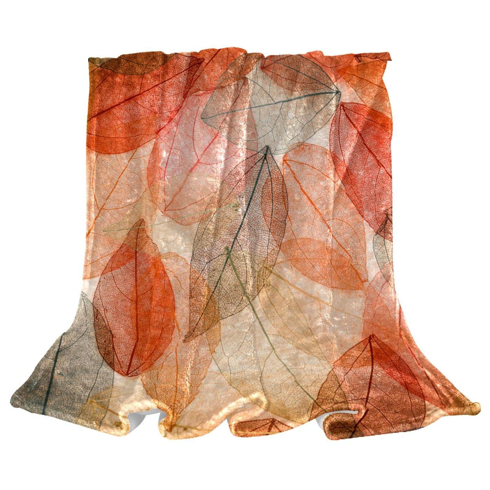 Couverture polaire plaid pour canapé et sol de chambre déco automne