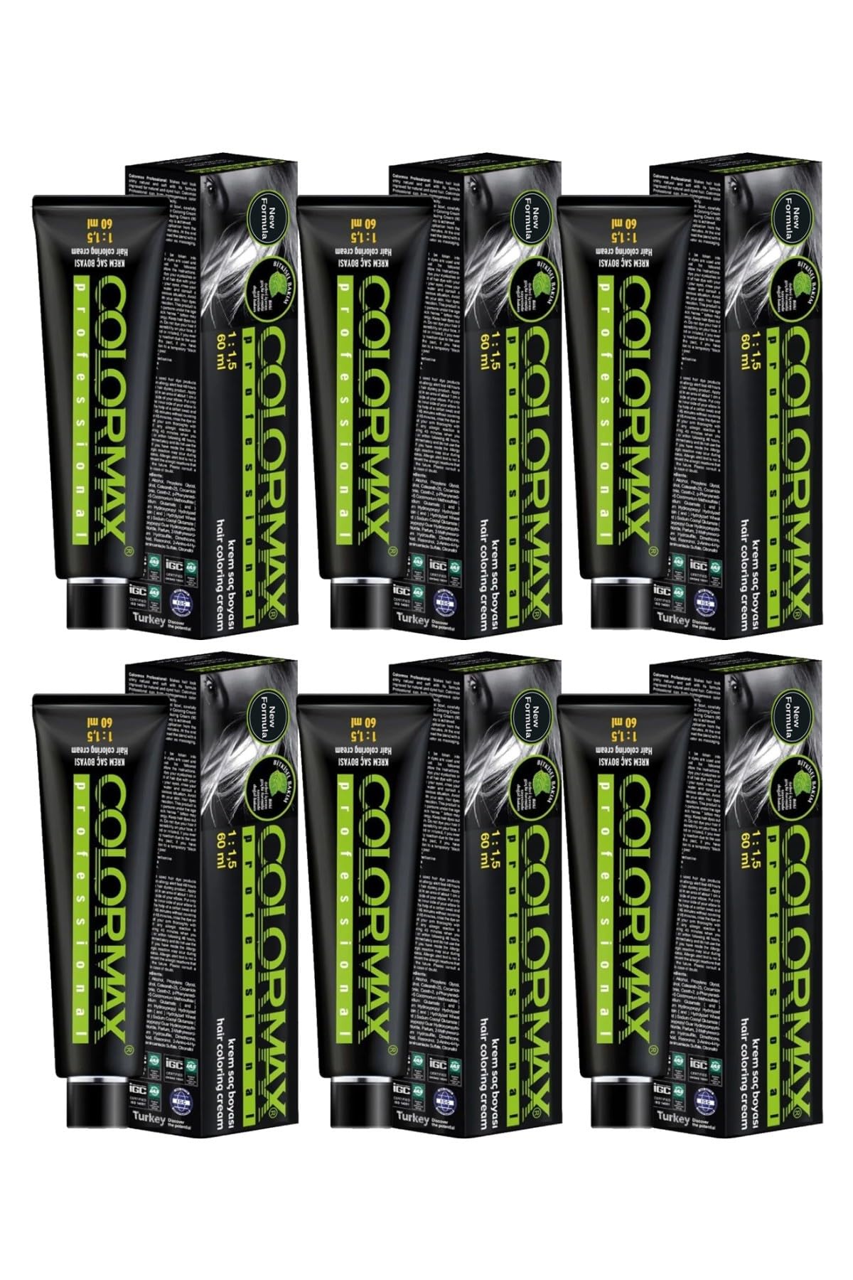Colormax SPS246 Nouveau 2025/06.35 Havana Kahvesi 60 Ml 6 Adet Saç Boyası Oksidansız
