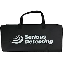 Small Universal Padded Metal Detector Bag Travel Bag with Shoulder Strap & Accessory Storage