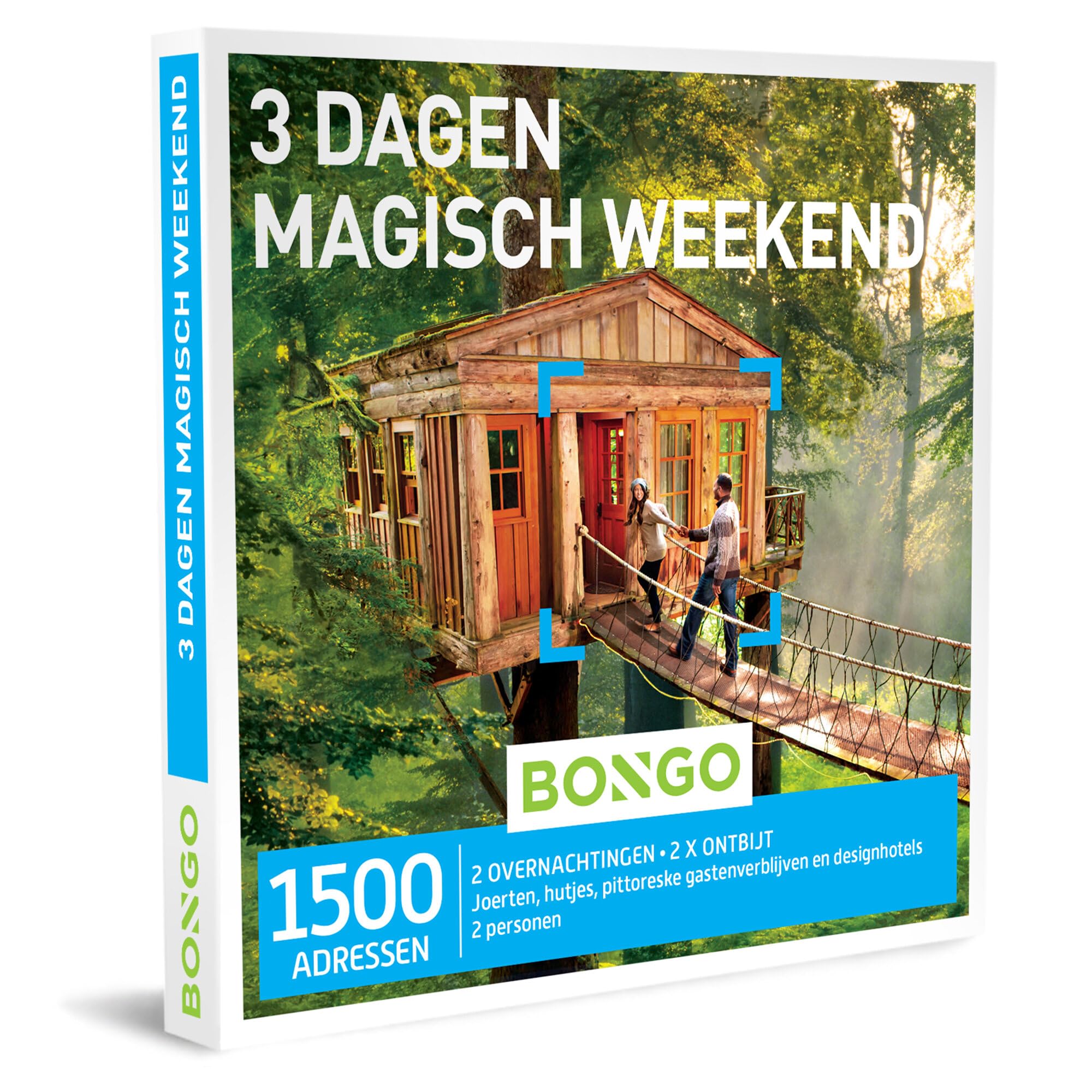 Bongo Bon - 3 Dni Magiczny Weekend | Karty podarunkowe Karta podarunkowa Prezent dla mężczyzny lub kobiety | 1500 hoteli i specjalne zakwaterowanie