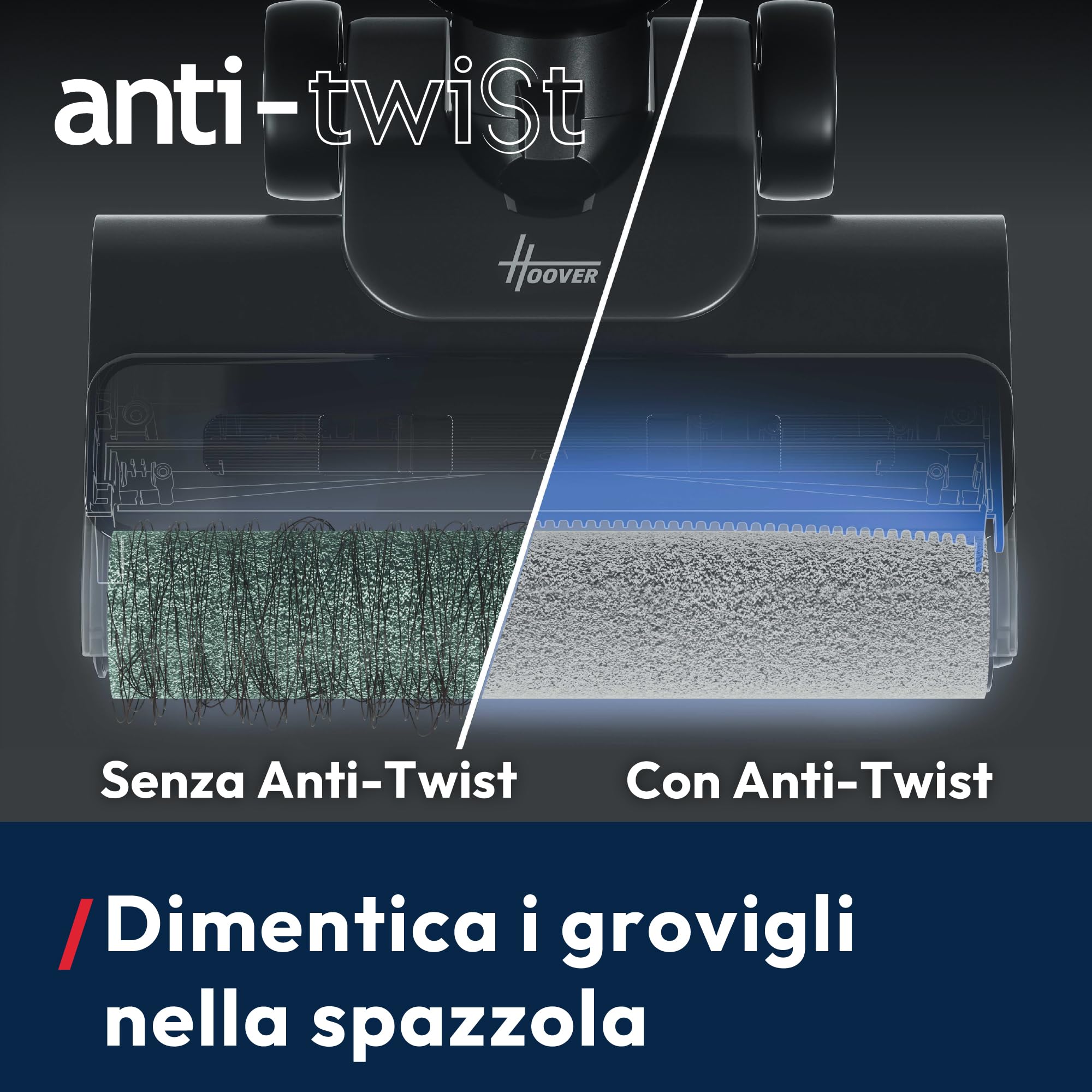 Hoover HW3 Aspirapolvere e Lavapavimenti Senza Fili