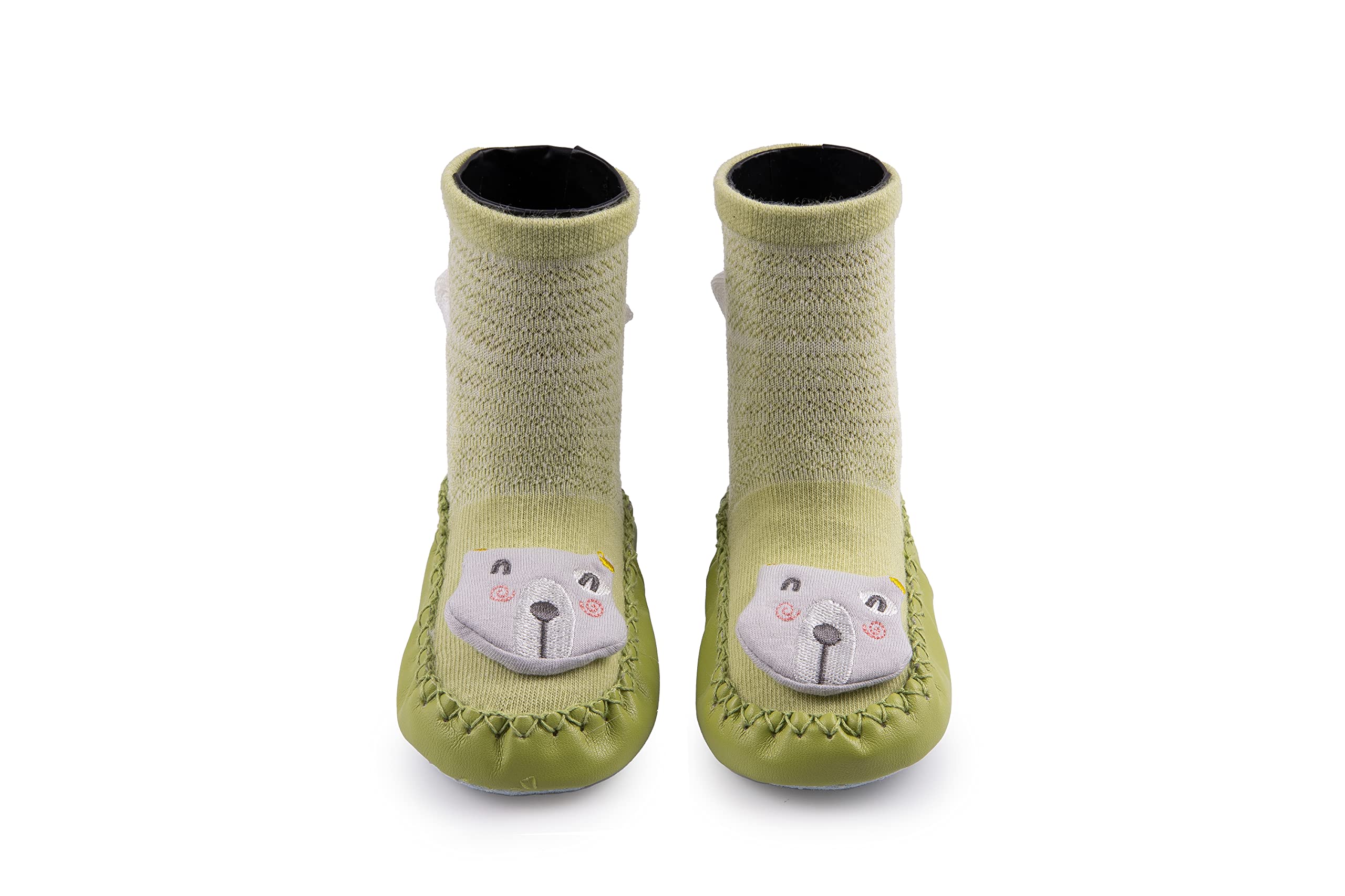 Unisex Winter Socks Shoes for Baby Boy's Girl's Anti Skid Soft Cotton Booties Toddler Casual Flexible Cute Design Slip on for Active Kids-image-45