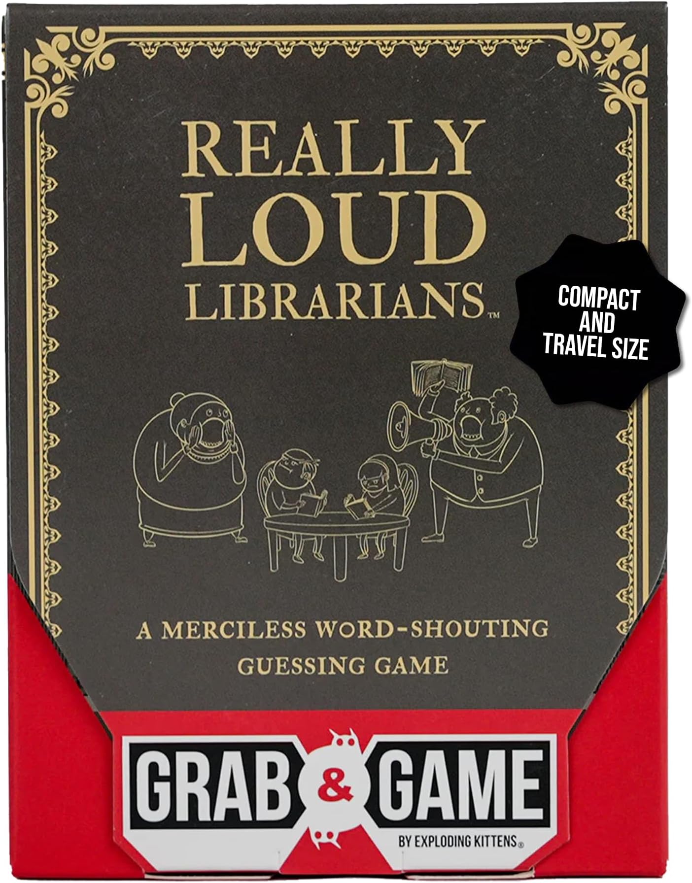 Grab & Game - Card Game for Families - Fast-Paced, Easy-to-Learn Game with Hilarious Original Artwork by The Oatmeal Creator, Age 7+ (2-4 Players, 42 Cards)