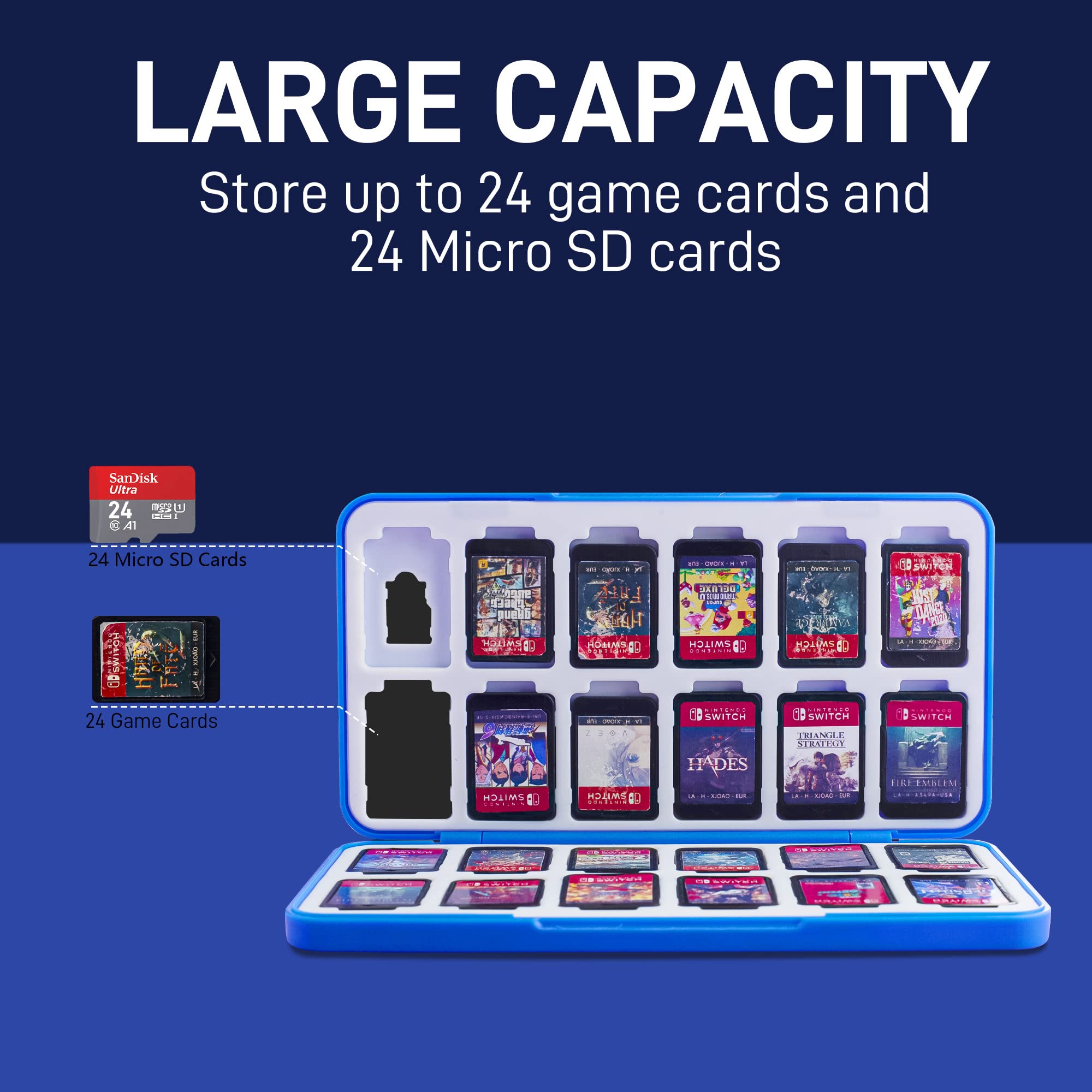 希少 Nintendo Switch Lite ケース メモリーカード付き Game Cartridge Box for Nintendo Switch/Switch OLED/Switch Lite