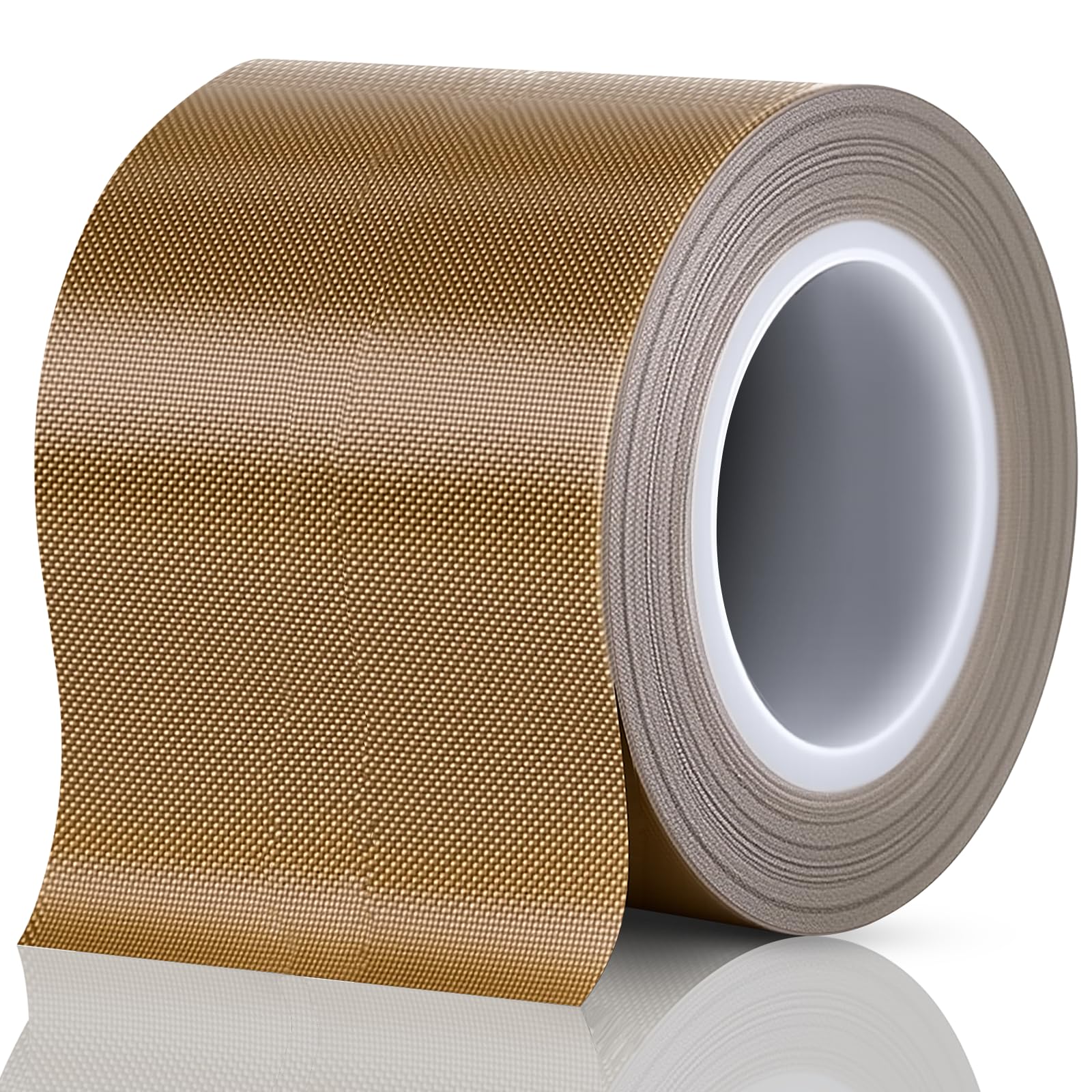 Nastro in teflon, autoadesivo, resistente al calore, 0,18 x 150 mm x 10 m, in PTFE, resistente al calore, ad alta temperatura, per macchina sottovuoto