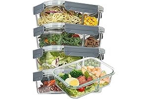 Vtopmart Glass Food Prep Containers: The Epitome of Meal Prep Mastery