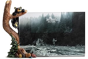 Demdaco Bearfoots by Jeff Fleming Just Hanging Around Brown 4 x 6...