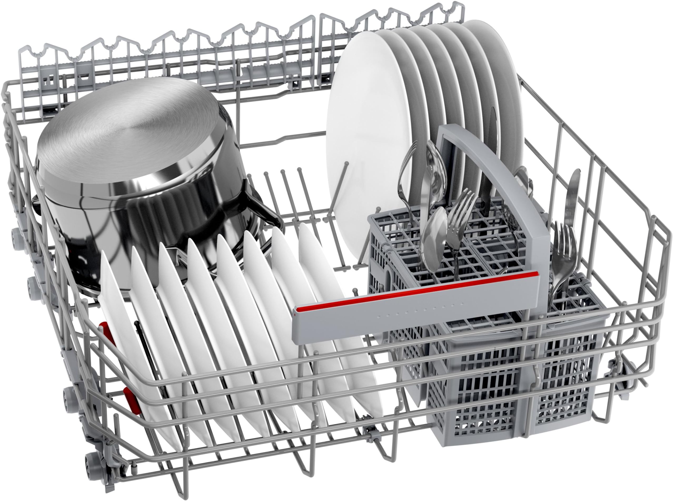 Bosch SMS6ZDW11E Lavavajillas, Libre Instalación, Serie 6, 60 cm, Home Connect, PerfectDry, Blanco