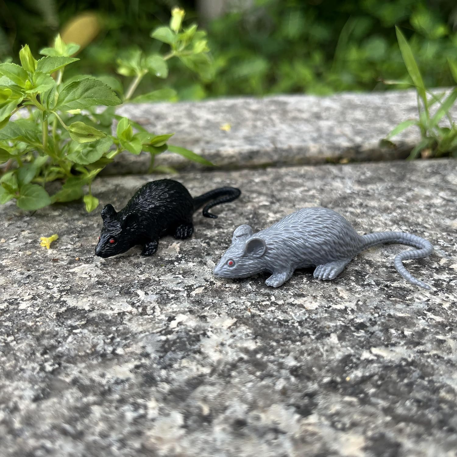 Aorvoras Miniature Black Rats - 5-Pack Halloween Dollhouse Accessories For Fairy Gardens & Crafts - View #13