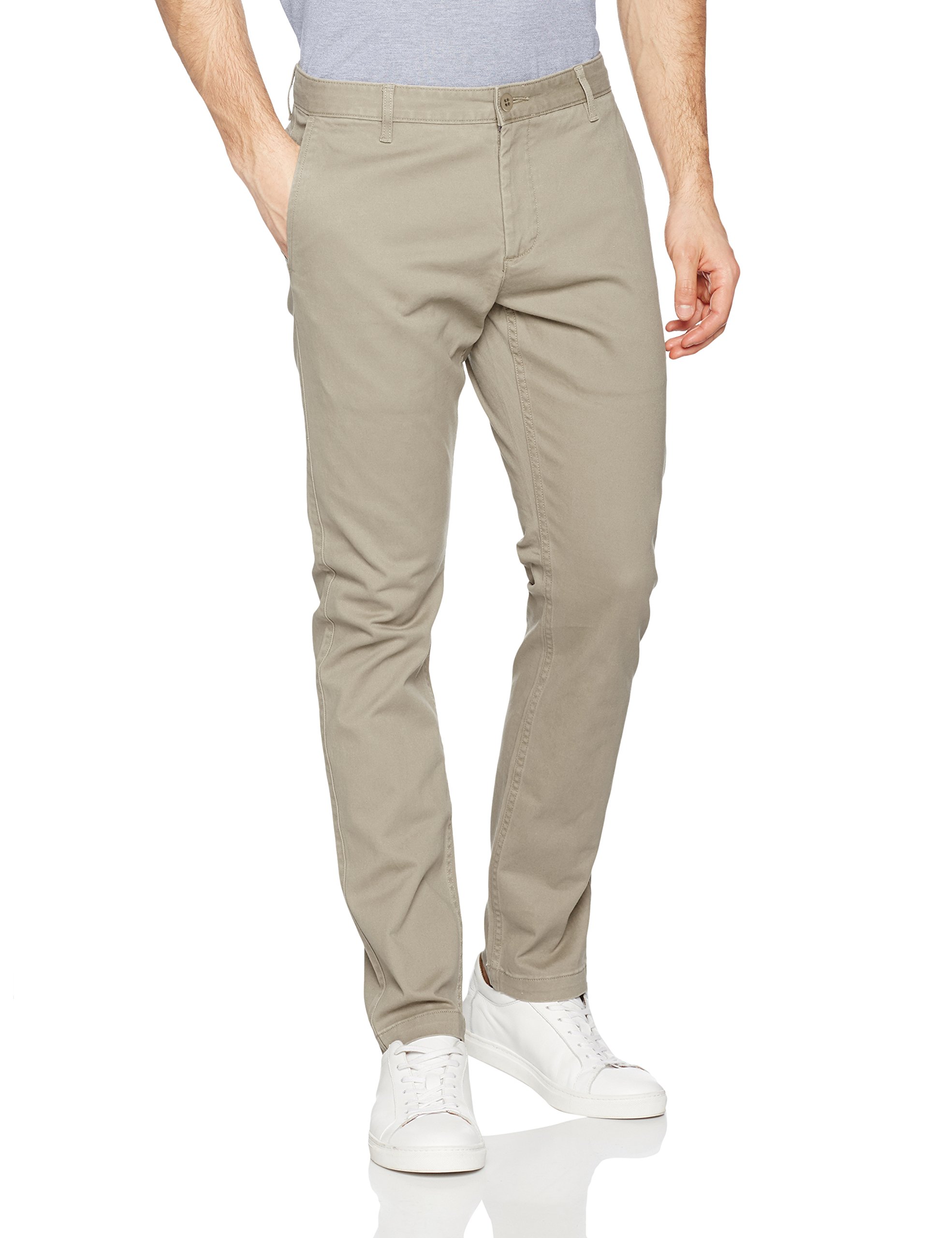 Dockers Mens Washed Khaki Skinny Stretch Twill Trouser
