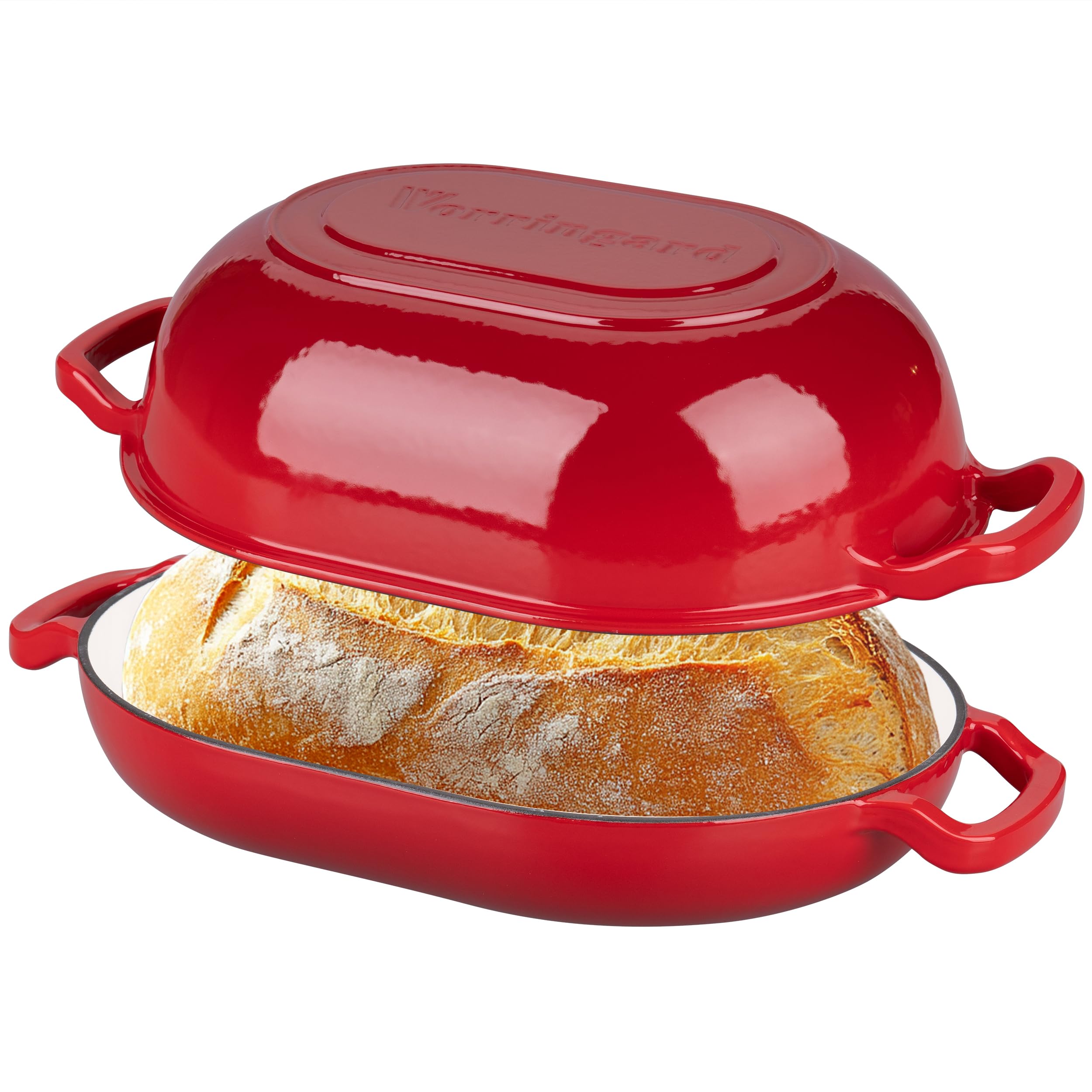 VORRINGARD Enameled Cast Iron Sourdough Bread Oven