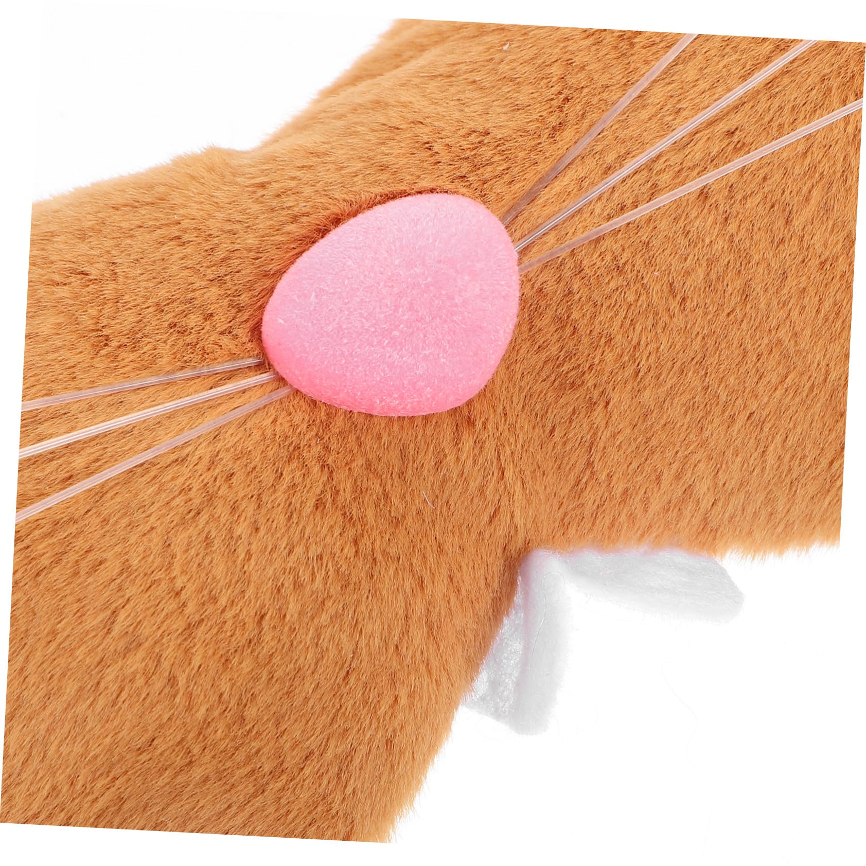 VICASKY 5 Ensembles Set Daccessoires Cosplay Lapin pour Halloween Tête Oreilles et Queue de Lapin Costume Animal pour Adultes et Cosplay et Confortable