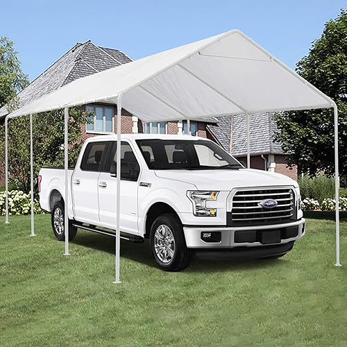 Miniatura 4 de Lona resistente de 11 x 20 pies, con 48 cuerdas elásticas de bola gratis, 8 onzas por yarda cuadrada, toldo de 18 mil, impermeable, refugio