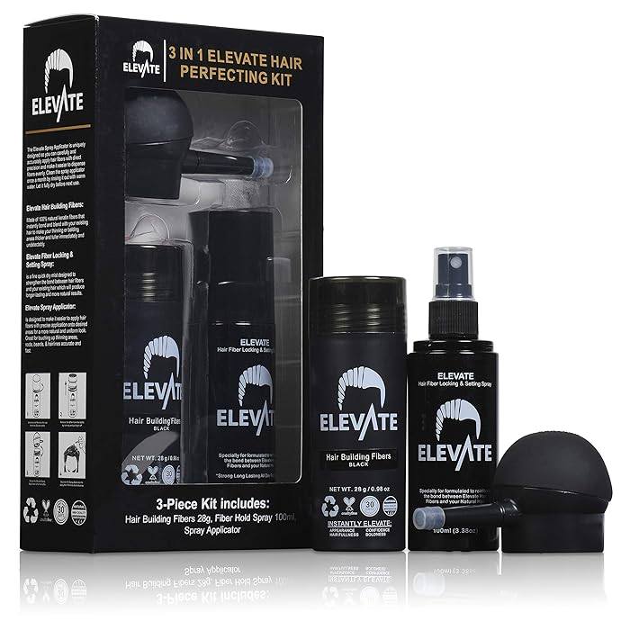 Buy ELEVATE Hair Perfecting 3in1 Kit Set Includes Natural Hair