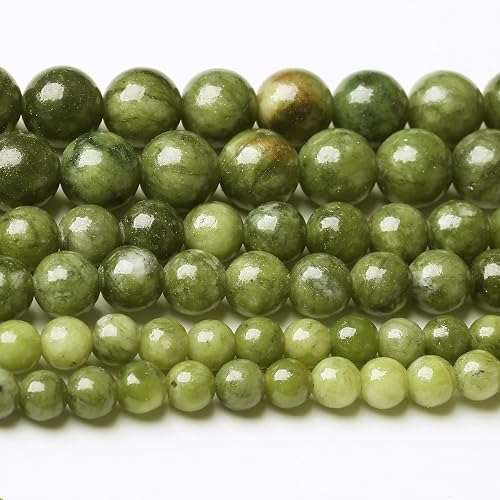 Matcha Green Jade Stone 4mm Beads
