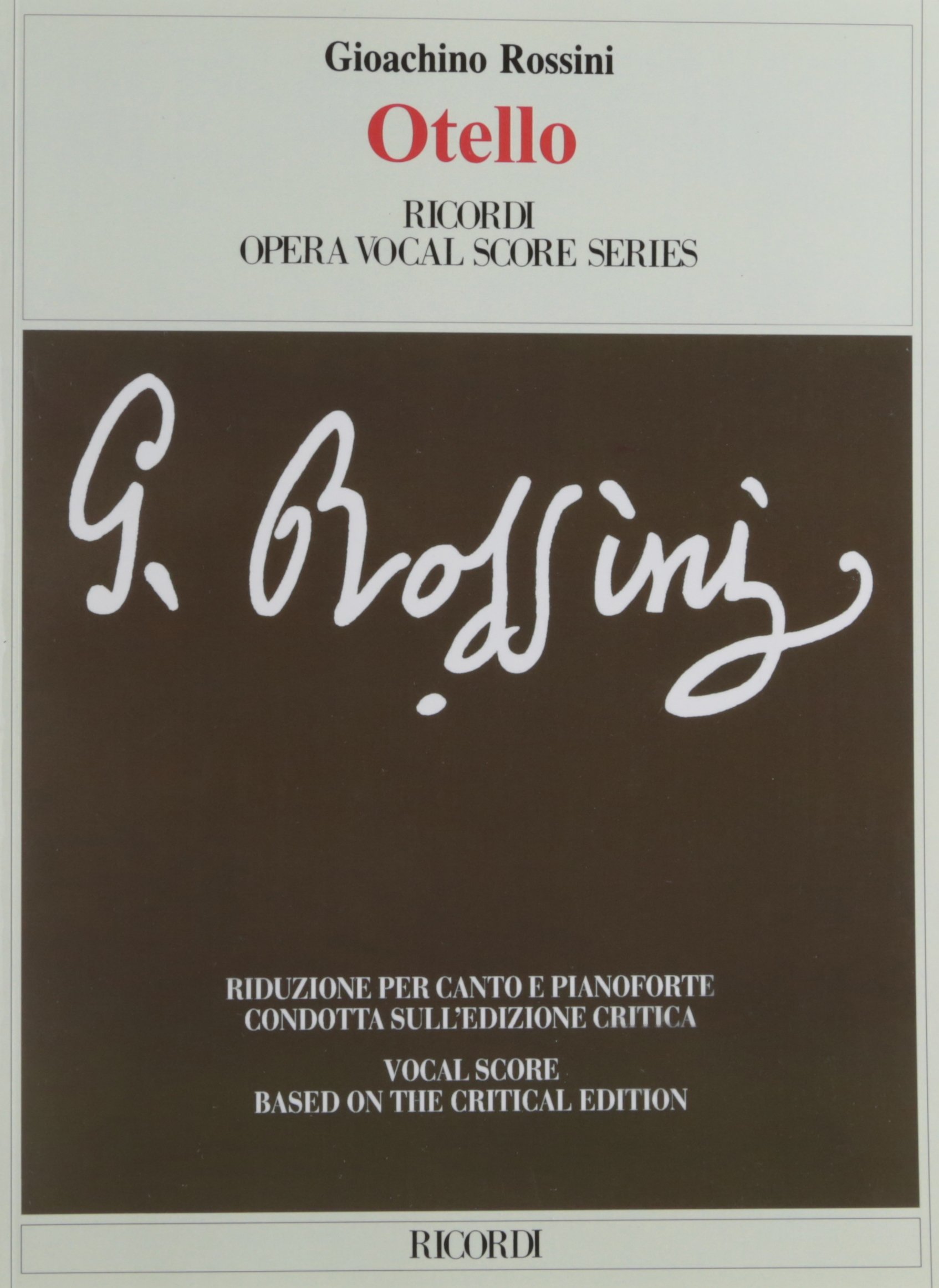 Otello: critical edition by Michael Collins