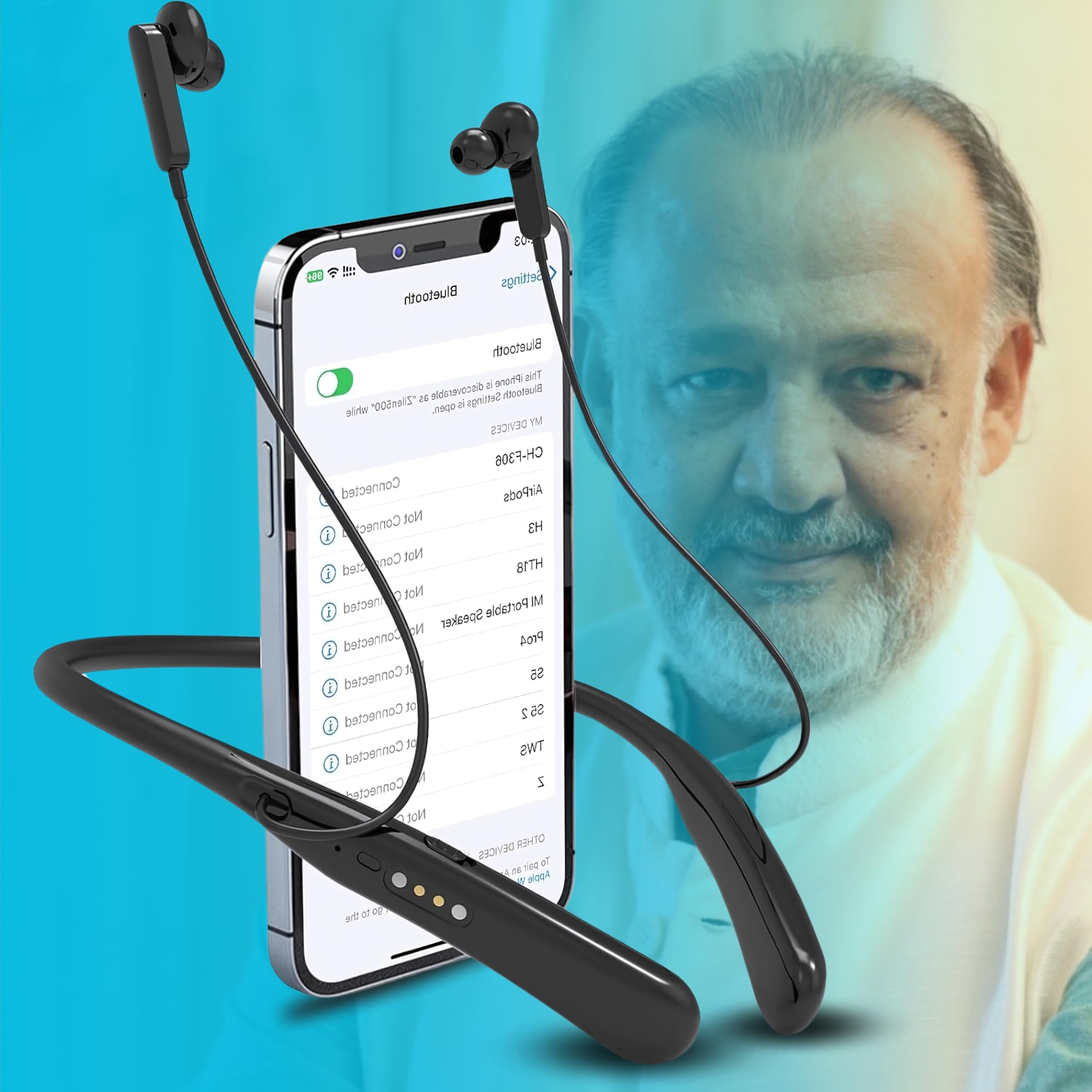 See full amazon price history chart for Aika AN-9306 18 Channel Neckband AI Based Rechargeable Digital Hearing Aids with Bluetooth, App Control, Phone Calls, Music and Auto Noise Cancellation (6 Month Warranty) Aika AN-9306 18 Channel Neckband AI Based Rechargeable Digital Hearing Aids with Bluetooth, App Control, Phone Calls, Music and Auto Noise Cancellation (6 Month Warranty) (B0D6767MFL) Amazon Price History, Amazon Price Tracker