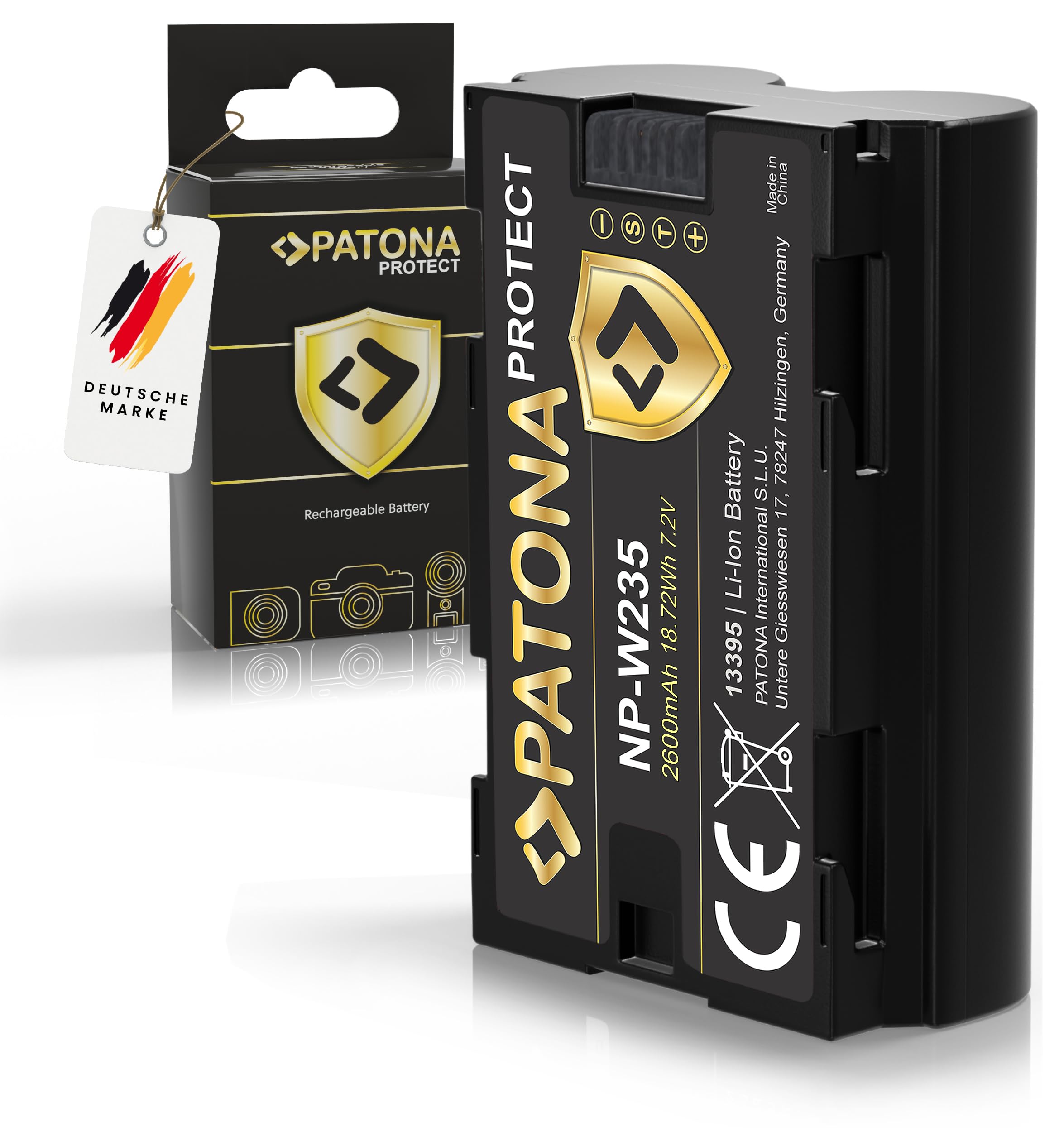 Caricatore Doppio USB-C PATONA Per Batterie Fujifilm NP-W235 - Display LCD, 5V/2.1A - Foto 2