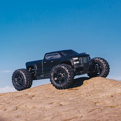 Miniatura 4 de ARRMA 1/10 Big Rock 4X4 V3 3S BLX - Juguete de vehículo de control remoto Monster RC Truck RTR (transmisor y receptor incluido, baterías y cargador