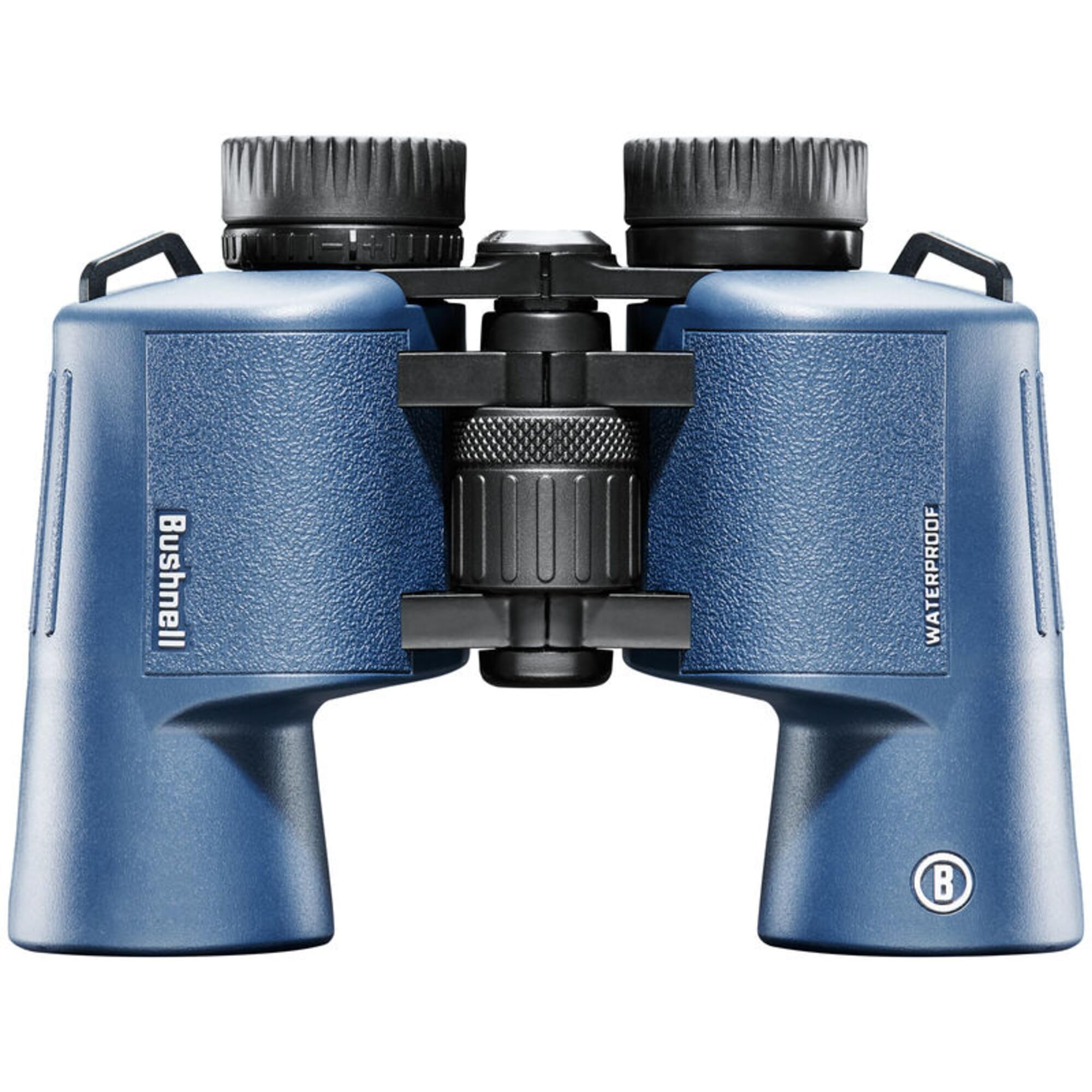 Bushnell - H2O 2 - Prismáticos - 10x42 Azul Oscuro Porro - Completamente Multicoated - Impermeable/Antivaho - Oculares Twist Up - Deportes Acuáticos - Náutica