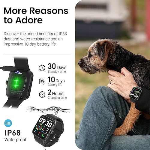 Miniatura 6 de S4 AcuFit One - Reloj inteligente con pantalla AMOLED de 1.78 pulgadas para hombres y mujeres, marcación de llamadas Bluetooth, rastreador de