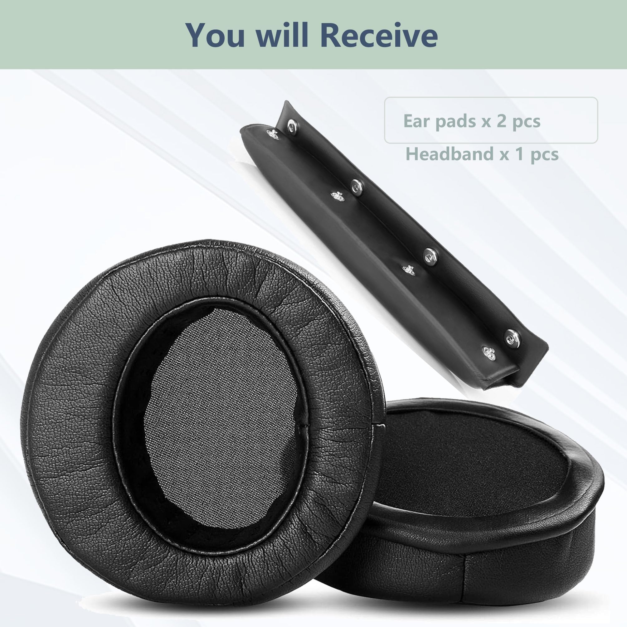 YunYiYi - Fascia Di Ricambio Per Cuffie Denon, AH-D2000, D5000, D7000, D1100, 1 Pezzo - Foto 8