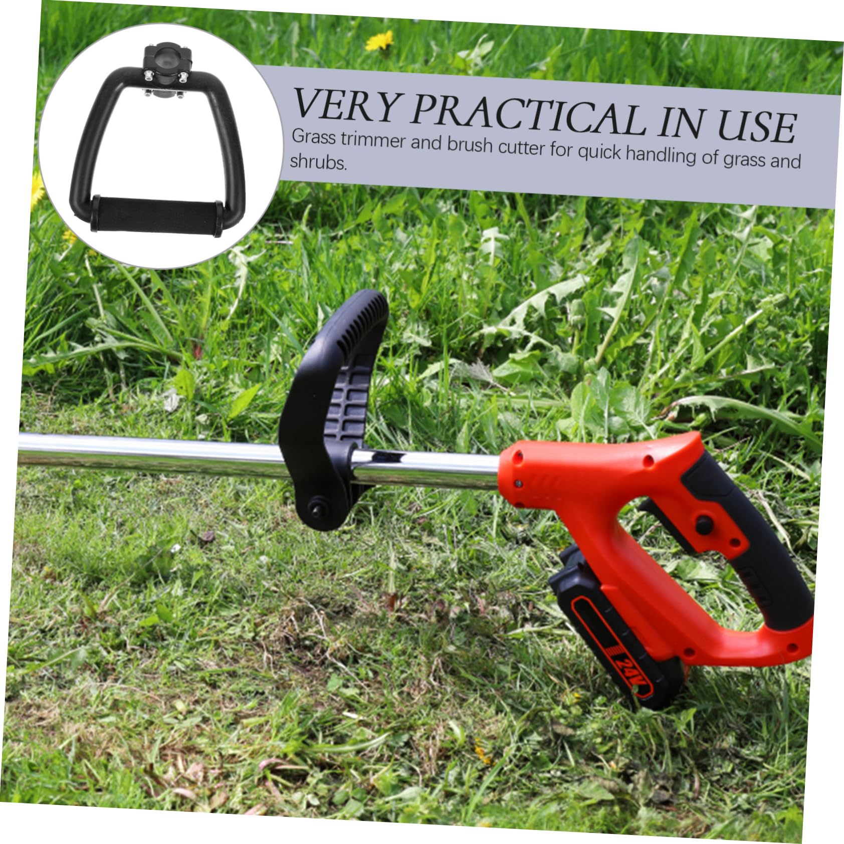 Milisten Części Do Kosiarki Do Trawy Uniwersalny Uchwyt Do Podkaszarki Podkaszarki I Obrzeżarki Konstrukcja Podparcia Pleców