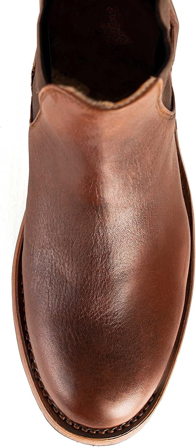 7L SIETE LEGUAS - Men's Leather Chelsea Boot with Non-Slip Sole Style 6206