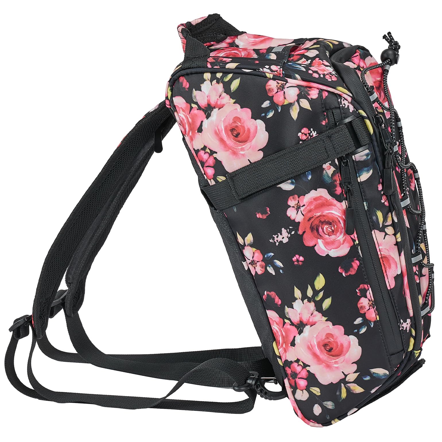 KEMIMOTO Rear Bike Rack Bag, 13L Water-resistant Trunk Bags 3-IN-1, Zippered Bicycle Backpack Shoulder Pannier Saddle Pack for Ebikes Cycling