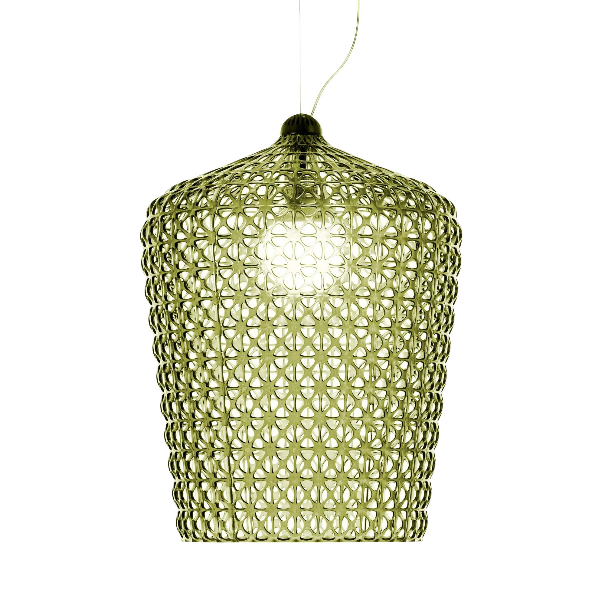 Kartell Green Kabuki Hanging Pendant Light - All Pendant Lights Single Pendant Lights