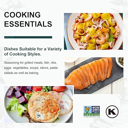 Miniatura 5 de Soeos Sal rosa del Himalaya 39 onzas 24lbs sin OMG Kosher grano curso nutrientes y minerales densos para la salud sal rosa de cristal puro gourmet