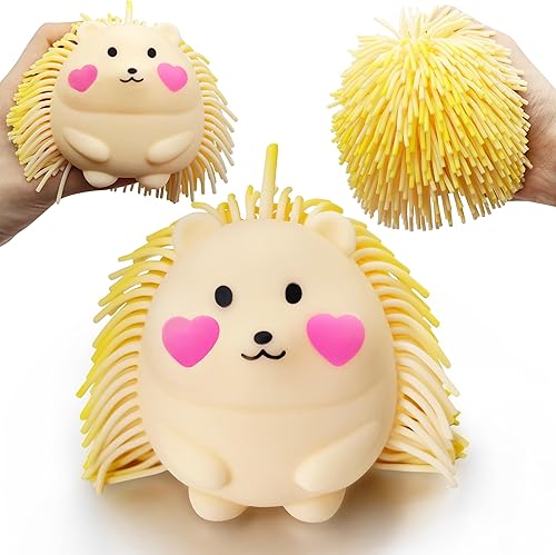 Pelotas de juguete de erizo para el estrés para niños, juguetes blandos (1 unidad), juguetes sensoriales para autismo, pelota blanda, juguetes