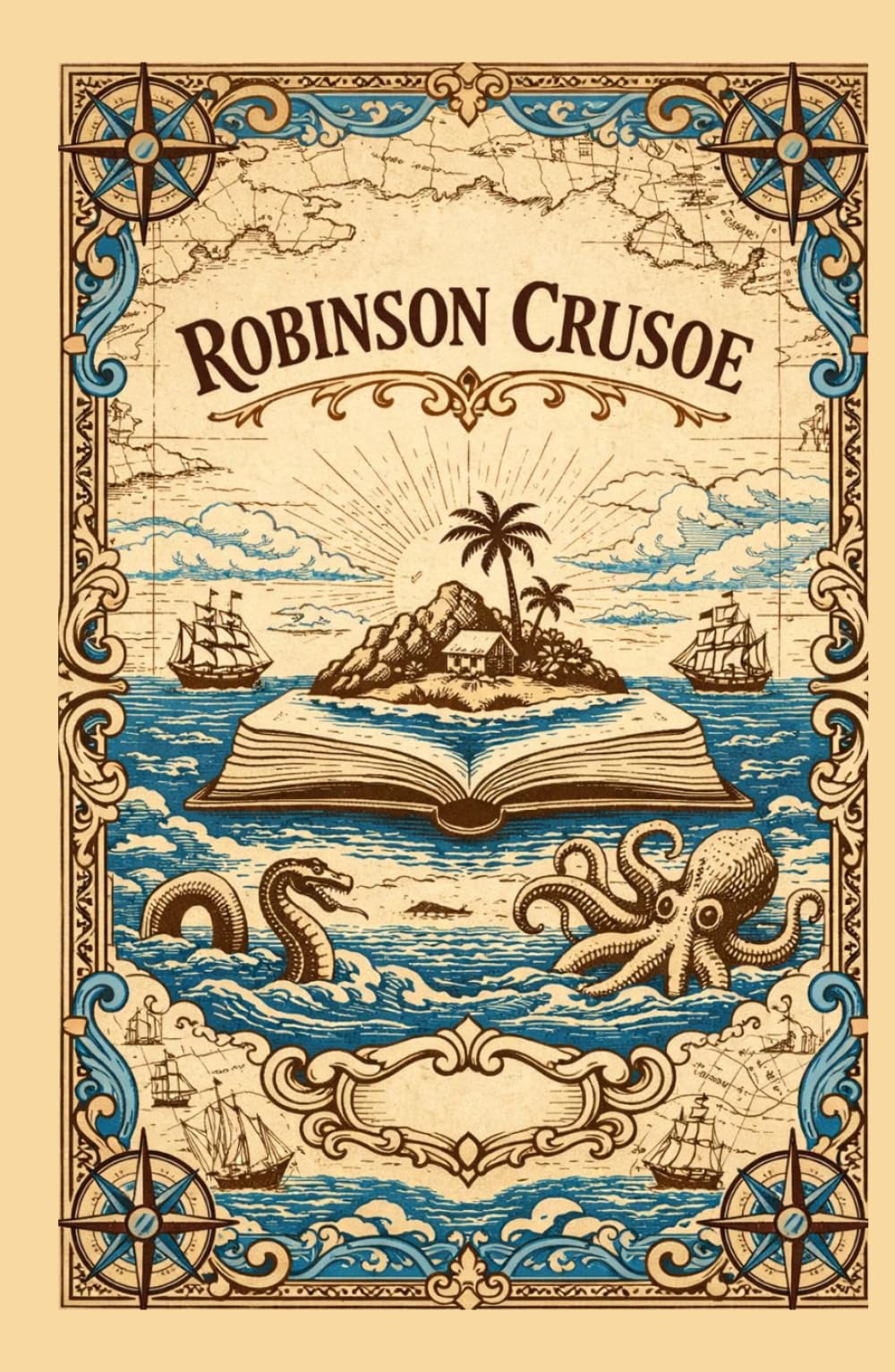 Robison Crusoe: Libro tapa dura en español