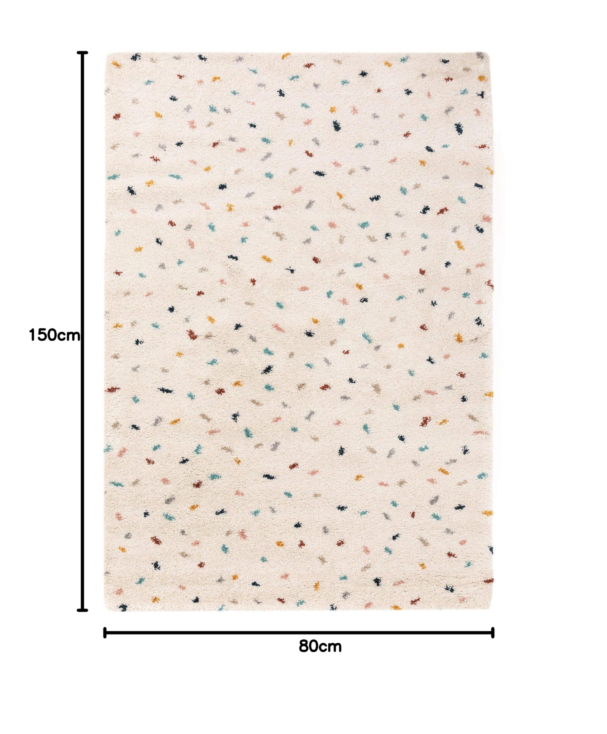Kindertapijt Eliza | Beige | 80x150 cm | 10P514P1P12V2