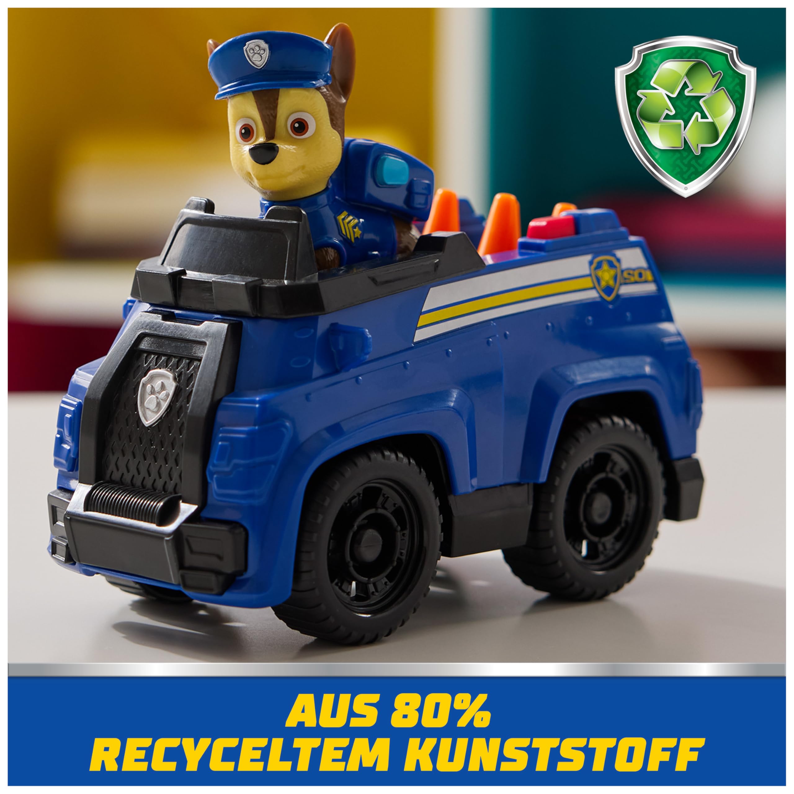 Psi Patrol: Pojazd Podstawowy Chase (Solid)