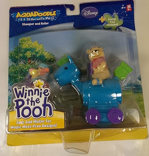 Aquadoodle Winnie the Pooh - Estampador y rodillo