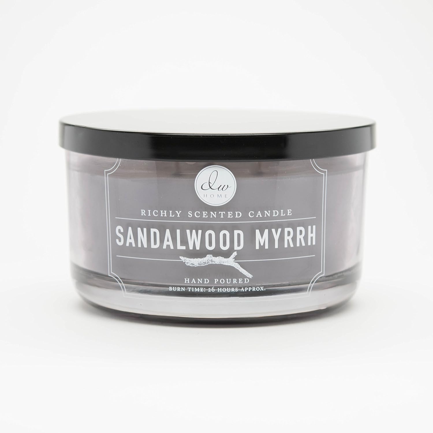 DW Home Large Triple Wick Candle, Sandalwood Myrrh Home