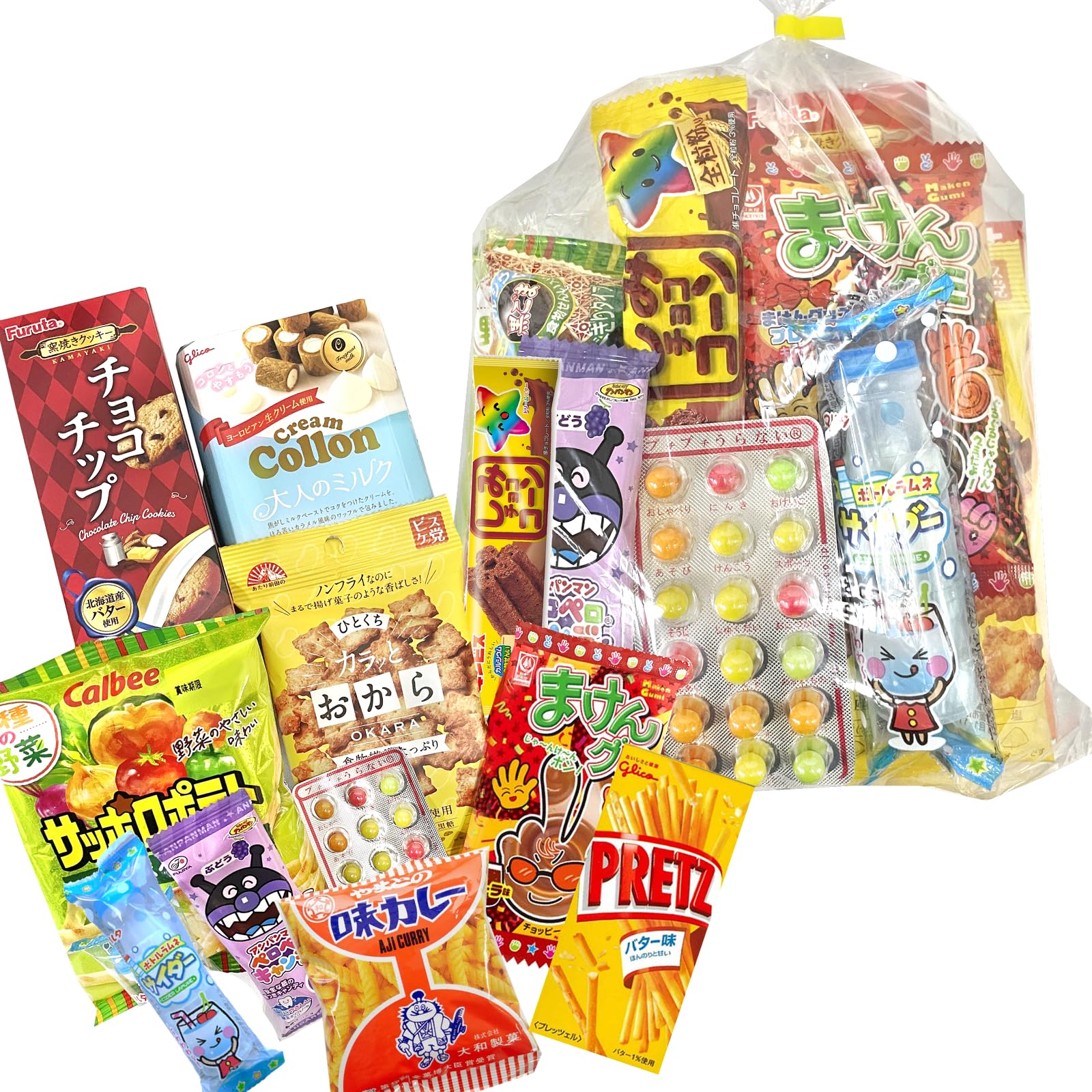 Amazon.co.jp: お菓子 駄菓子 袋 詰め合わせ 11点 セット (A1000