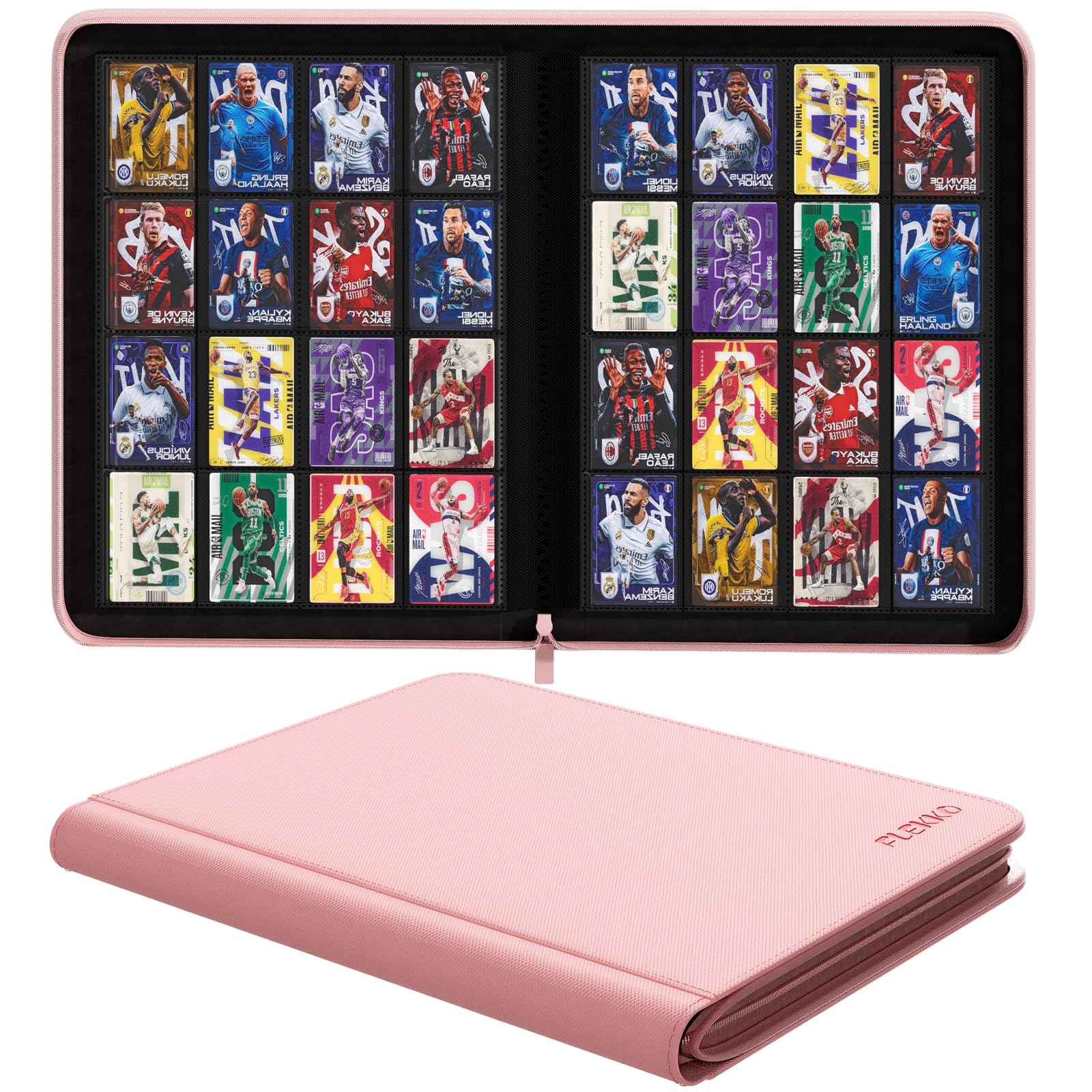 premium trading card binder 16 Pocket Binder, Flekko Card for 1000+ Cards,Trading Card Sleeve,TCG Card Holder for Game Card, Sports Card, Yugioh, MTG. (Pink) : Toys & Games Game_Pokémon Whether youre heading to Ancient Mew Error Correction Size:iPhone 17
