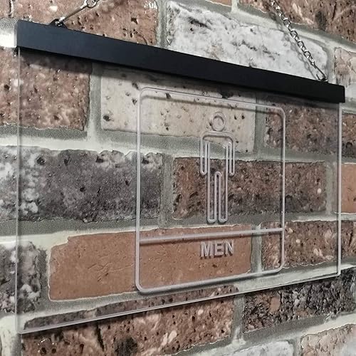 Miniatura 4 de ADVPRO Señal de neón LED de doble color blanco y azul, 16 x 12 pulgadas st6s43-i1015-wb