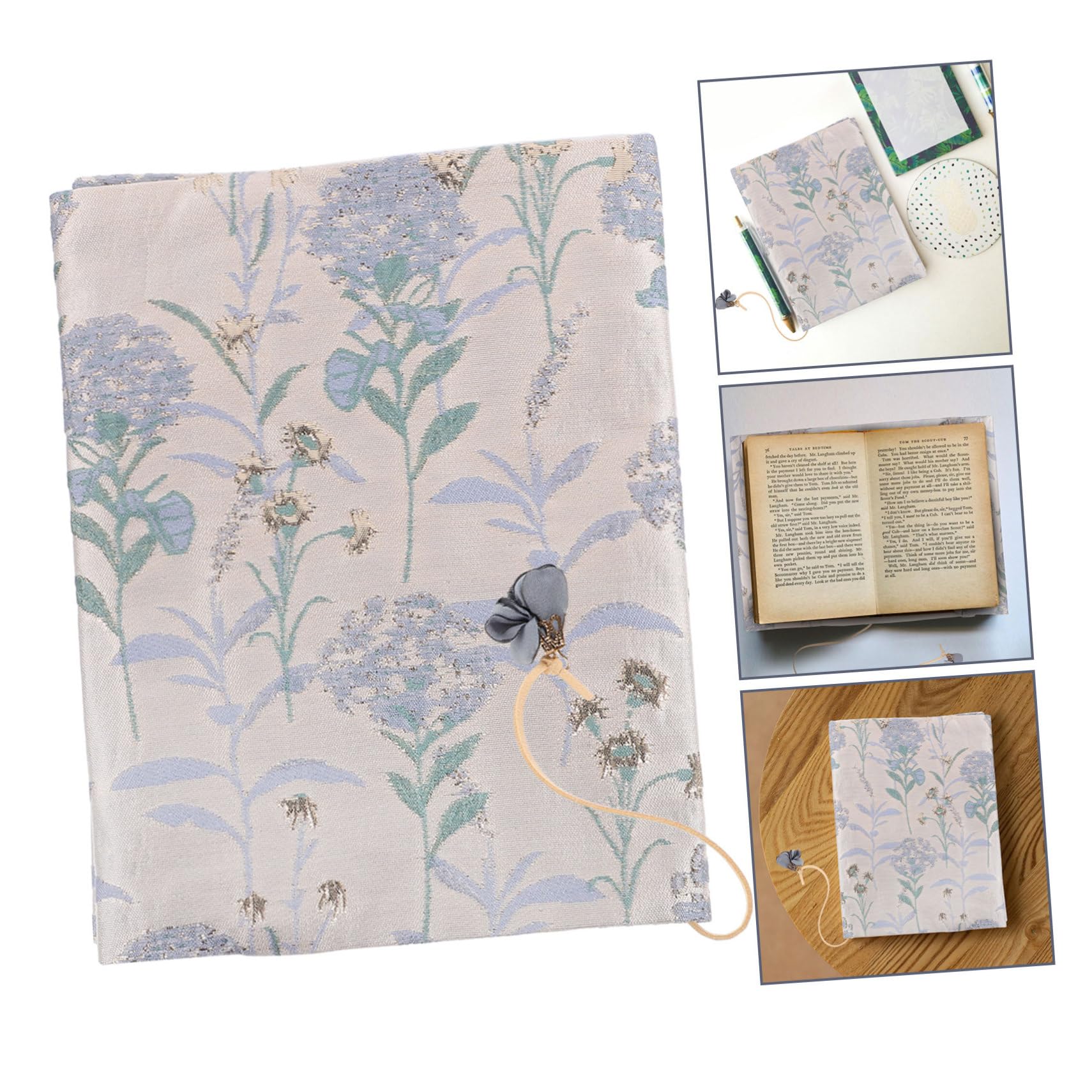 Operitacx 3piezas Cubierta De Reutilizable Estampado Floral De y Práctico Para y Textos Para y