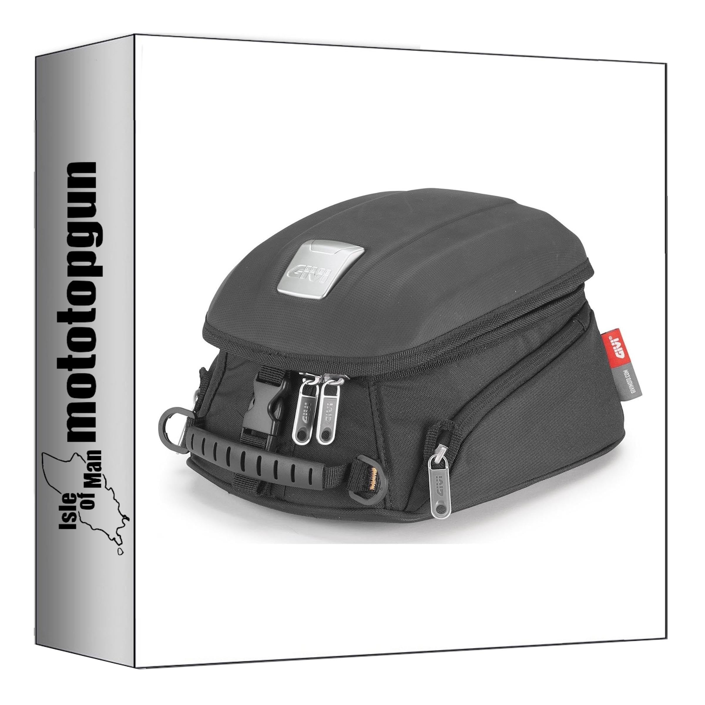 MOTOTOPGUN givi borsa mt505 serbatoio tanklock nero 5 lt + attacco compatibile con voge valico 500ds 2020 2021 2022 2023 2024 mt505 + bf58