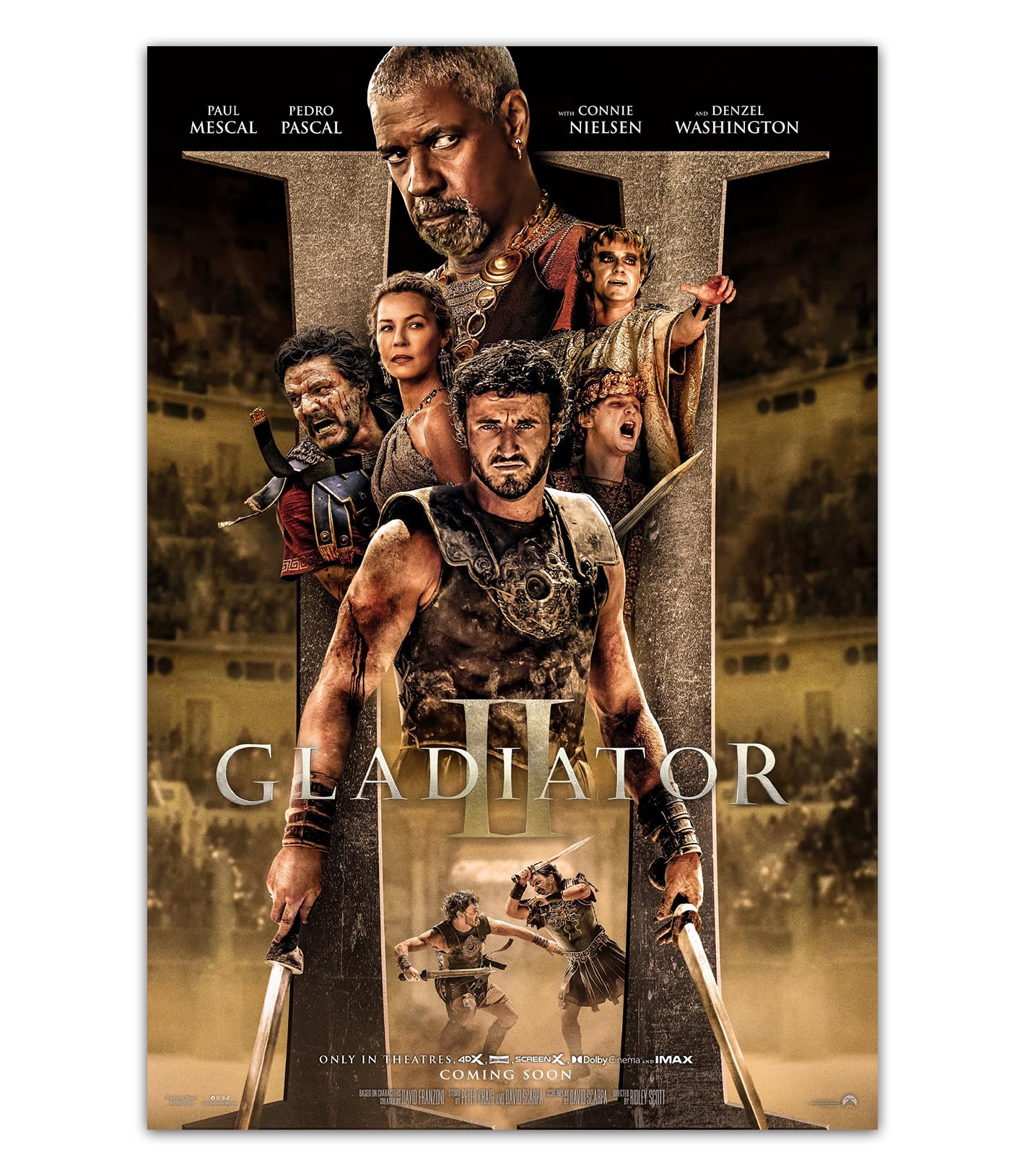 Gladiator II Movie Poster Review: Epic Room Decor Guide