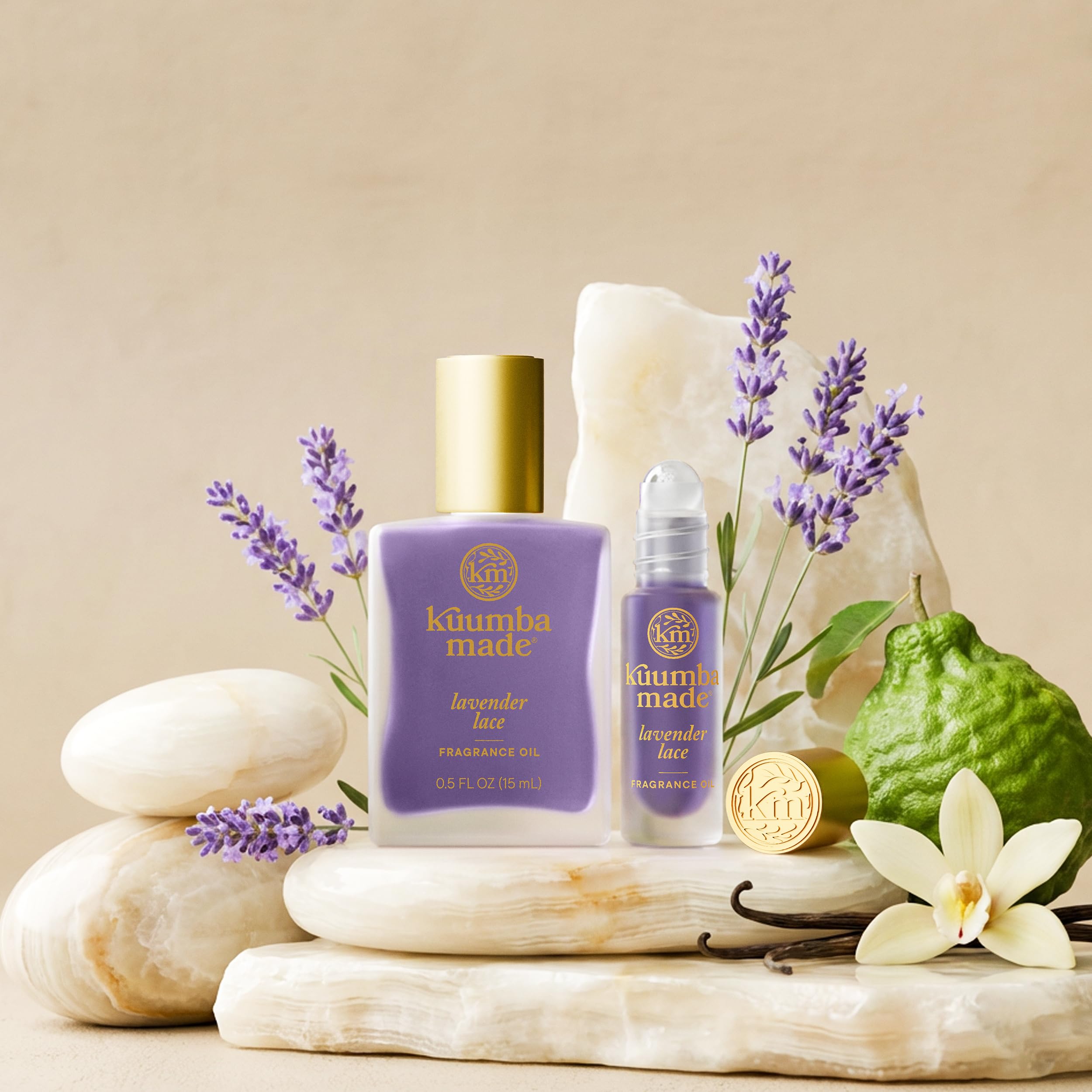 Kuumba Made Lavender Lace Fragrance Oil Roll-On