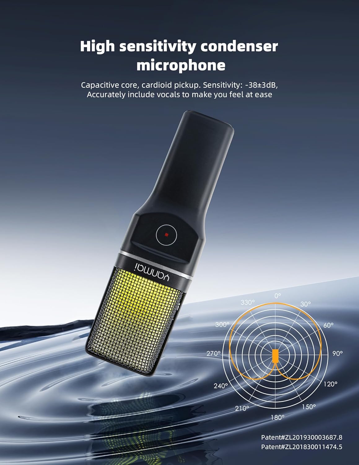 2.4G Wireless Microphone with ANC Active Noise Cancellation, RGB Lighting, 18-Hour ... - Image 9