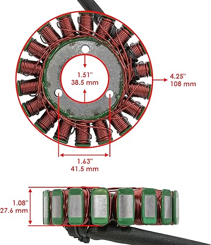 Miniatura 2 de Caltric Estator compatible con Suzuki Dl650 Dl-650 Dl650A Abs V-Strom 650 2004-2009
